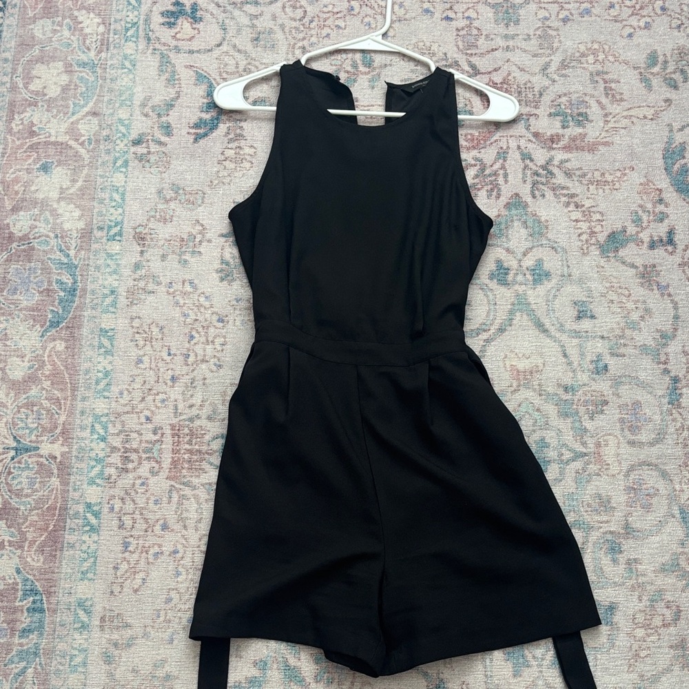 Banana Republic Elegant Black Romper